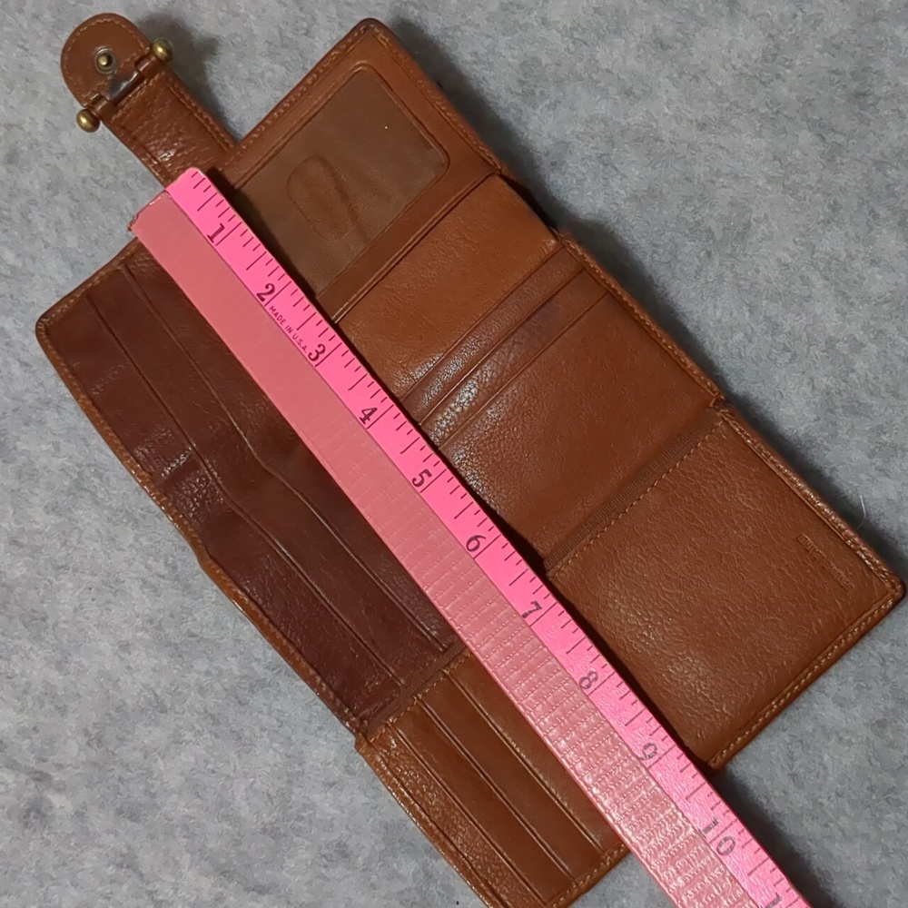 Fossil trifold Brown leather wallet - Picture 10 of 10